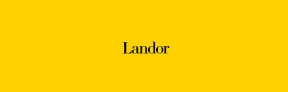 Landor 品牌咨询和设计公司